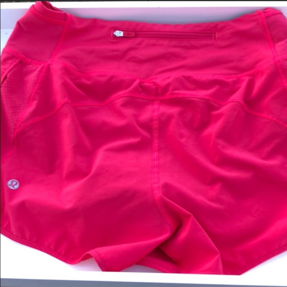 Lululemon pink shorts